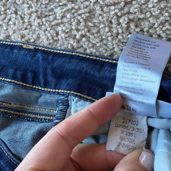 PAIGE  Skyline Skinny Jeans in Maggie Wash size 26 Anthropologie - Picture 5 of 7